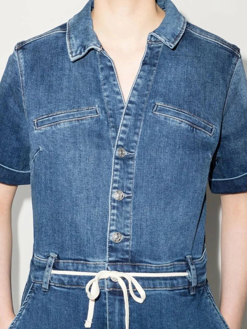 Paige Clothing 'Carly' Denim Jumpsuit 6 Paige Clothing 'Carly' Denim Jumpsuit