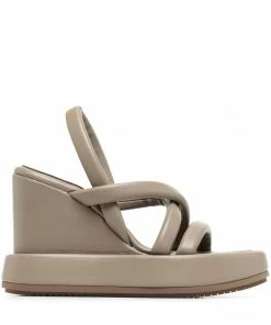 Paloma Barcelo 'Cate' Wedged Heel Sandals