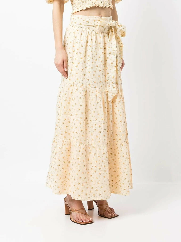 Faithfull The Brand Clothing ‘Cavaretta’ Floral Wrap Midi Skirt 11 Faithfull The Brand Clothing ‘Cavaretta’ Floral Wrap Midi Skirt