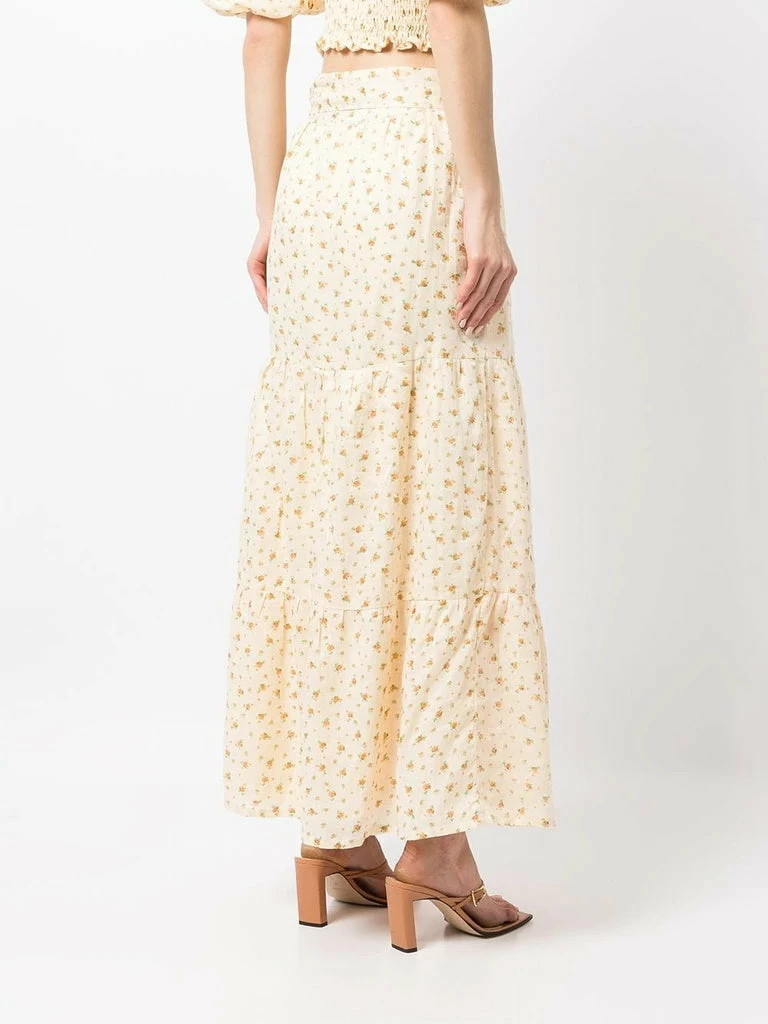 Faithfull The Brand Clothing ‘Cavaretta’ Floral Wrap Midi Skirt 13 Faithfull The Brand Clothing ‘Cavaretta’ Floral Wrap Midi Skirt