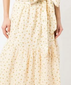 Faithfull The Brand Clothing ‘Cavaretta’ Floral Wrap Midi Skirt 35 Faithfull The Brand Clothing ‘Cavaretta’ Floral Wrap Midi Skirt