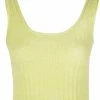 Baum Und Pferdgarten Clothing Lime 'Cesya' Cropped Knit Vest