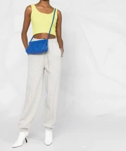 Baum Und Pferdgarten Clothing Lime 'Cesya' Cropped Knit Vest