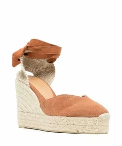Castaner Burnt Orange 'Chiara 8ED' Espadrilles