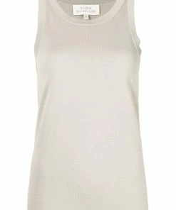 Studio Nicholson 'Circa' Crepe Racer Vest New In