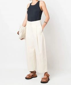 Studio Nicholson Navy 'Circa' Jersey Racer Vest