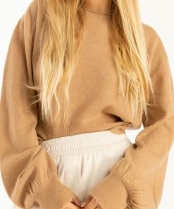 Crush ‘Cos’ Frayed Wide Sleeve Jumper Clothing
