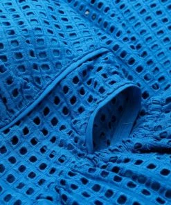 Self Portrait 'Cotton Broderie Anglaise Midi Dress'