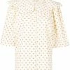 Stella Nova Clothing Cream 'Dicte' Ditsy Floral Shirt