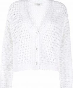 Vince Clothing 'Crochet Cardigan'