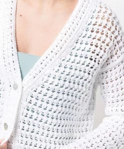 Vince Clothing 'Crochet Cardigan'