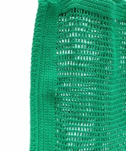 Faithfull The Brand New In Green 'Crochet Tote Bag'