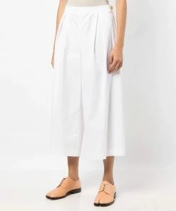 Vince 'Cropped Pleat Detail Wide Leg Trousers' 9 Vince 'Cropped Pleat Detail Wide Leg Trousers'
