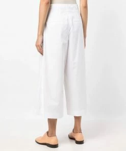 Vince 'Cropped Pleat Detail Wide Leg Trousers' 10 Vince 'Cropped Pleat Detail Wide Leg Trousers'