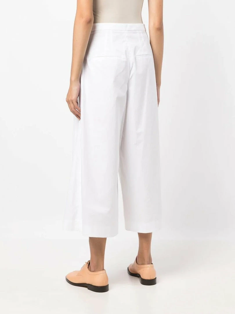 Vince 'Cropped Pleat Detail Wide Leg Trousers' 6 Vince 'Cropped Pleat Detail Wide Leg Trousers'