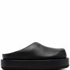 Paloma Barcelo Shoes Black 'Daga' Platform Mules