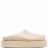 Paloma Barcelo Light Beige 'Daga' Platform Mules 2 Paloma Barcelo Light Beige 'Daga' Platform Mules