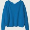 American Vintage New In Blue 'Damsville H22' Knit Sweater