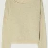 American Vintage Light Beige 'Damsville H22' Knit Sweater