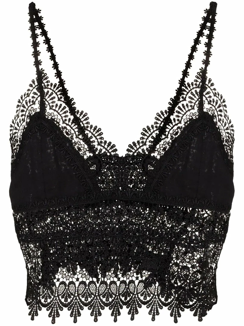 Charo Ruiz Clothing 'Dana' Lace Bralet Top 3 Charo Ruiz Clothing 'Dana' Lace Bralet Top