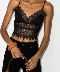 Charo Ruiz Clothing 'Dana' Lace Bralet Top 13 Charo Ruiz Clothing 'Dana' Lace Bralet Top