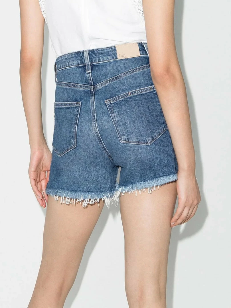 Paige 'Dani' High Waist Denim Shorts 5 Paige 'Dani' High Waist Denim Shorts