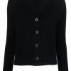 Vince 'Dark Navy V-neck Knit Cardigan' Clothing