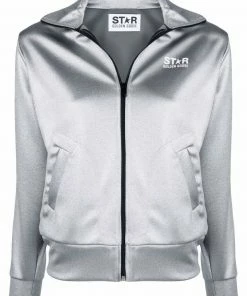 Golden Goose ‘Denise’ Metallic Star Tape Jacket Clothing