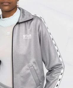Golden Goose ‘Denise’ Metallic Star Tape Jacket Clothing