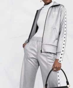 Golden Goose ‘Denise’ Metallic Star Tape Jacket Clothing