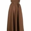 Faithfull The Brand New In Brown 'Deva' Strapless Dress 2 Faithfull The Brand New In Brown 'Deva' Strapless Dress