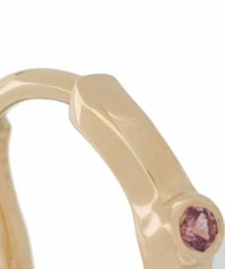 Maria Black 14kt Gold 'Diamond Wave Huggie' Earring Accessories