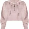 Golden Goose Clothing 'Distressed Cropped Hoodie'