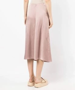 Vince 'Draped Pleat Slip Skirt' Clothing