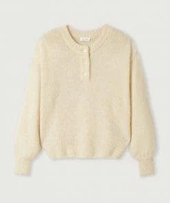 American Vintage 'East 18J' Front Button Knit Sweater Clothing