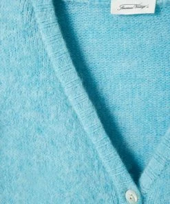 American Vintage Blue 'East 19G' Knit Cardigan