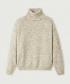 American Vintage'East' Polo Neck Knit Sweater Clothing