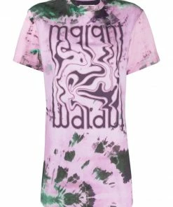 Isabel Marant Etoile Clothing Purple 'Edwige' T-shirt