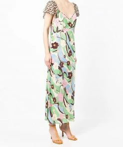 Rixo London 'Effie' Geometric Floral Midi Dress 14 Rixo London 'Effie' Geometric Floral Midi Dress