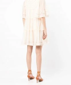 Stella Nova 'Elaya' Sheer Ruffle Mini Dress 15 Stella Nova 'Elaya' Sheer Ruffle Mini Dress