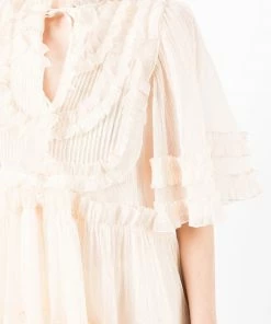 Stella Nova 'Elaya' Sheer Ruffle Mini Dress 16 Stella Nova 'Elaya' Sheer Ruffle Mini Dress