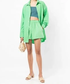 Faithfull The Brand Green 'Elva Shorts' New In