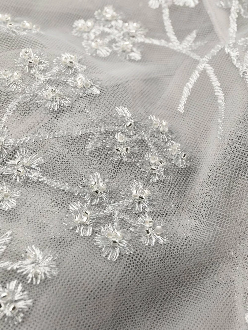 Self Portrait New In 'Embroidered Blossom Fitted Midi Dress' 10 Self Portrait New In 'Embroidered Blossom Fitted Midi Dress'