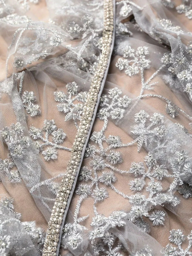 Self Portrait 'Embroidered Blossom Tiered Mini Dress' Clothing 14 Self Portrait 'Embroidered Blossom Tiered Mini Dress' Clothing