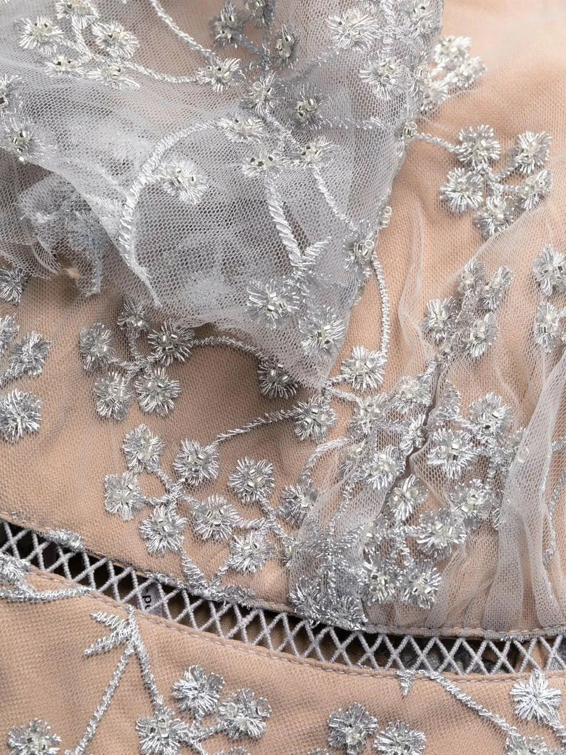 Self Portrait 'Embroidered Blossom Tiered Mini Dress' Clothing 7 Self Portrait 'Embroidered Blossom Tiered Mini Dress' Clothing