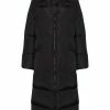 Ganni ‘Extremely Oversized Black Puffer Midi Coat’