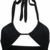 Faithfull The Brand Clothing Black 'Cabrera' Bikini Top