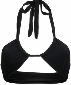Faithfull The Brand Clothing Black 'Cabrera' Bikini Top