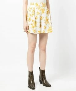 Faithfull The Brand 'Ondine' Vintage Floral Shorts