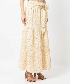 Faithfull The Brand Clothing ‘Cavaretta’ Floral Wrap Midi Skirt 39 Faithfull The Brand Clothing ‘Cavaretta’ Floral Wrap Midi Skirt